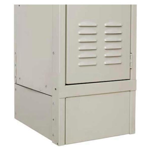 B032996 12 x 6 in. Closed Front Base, Tan
