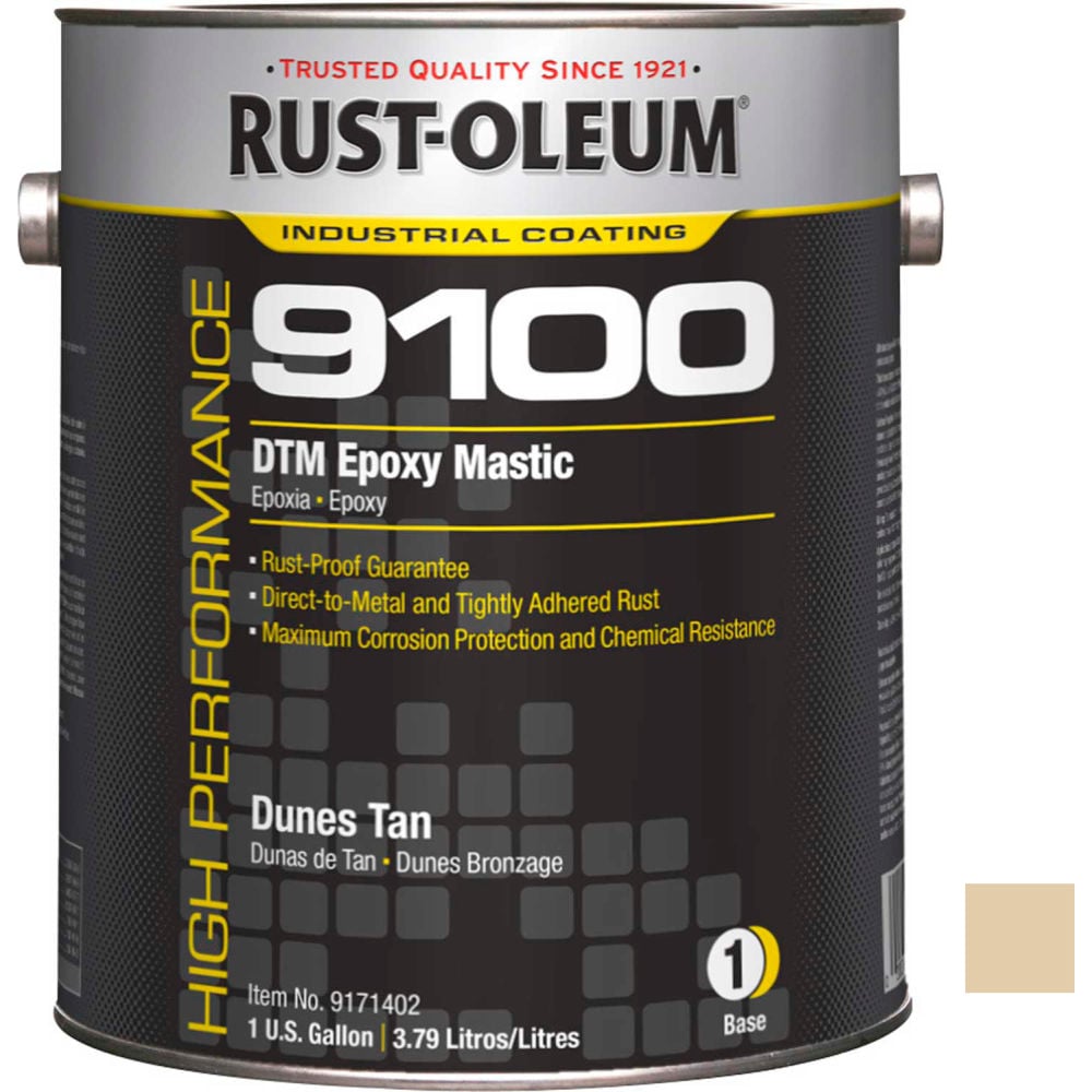 B686410 9100 System 340 VOC DTM Epoxy Mastic Dunes Tan Gallon Can - 9171402 - Pack of 2