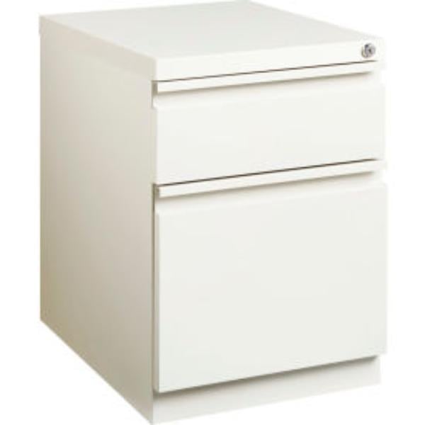 Picture of Hirsh Industries B2372954 20 in. Deep Mobile Pedestal Box & File&#44; White