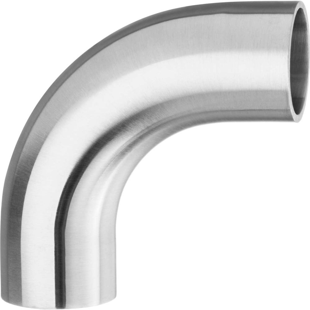B2302471 304 Stainless Steel Polished 90 deg Elbow for Butt Weld Fittings for 1.5 OD