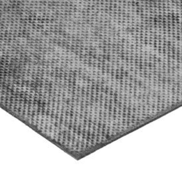 Fabric Reinforced Neoprene Rubber Sheet - Black - 24 x 12 in. - 70A