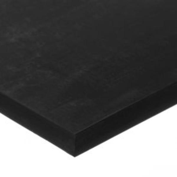 Picture of USA Sealing B2356954 12 x 6 x 0.38 in. 60A Neoprene Rubber Sheet&#44; Black