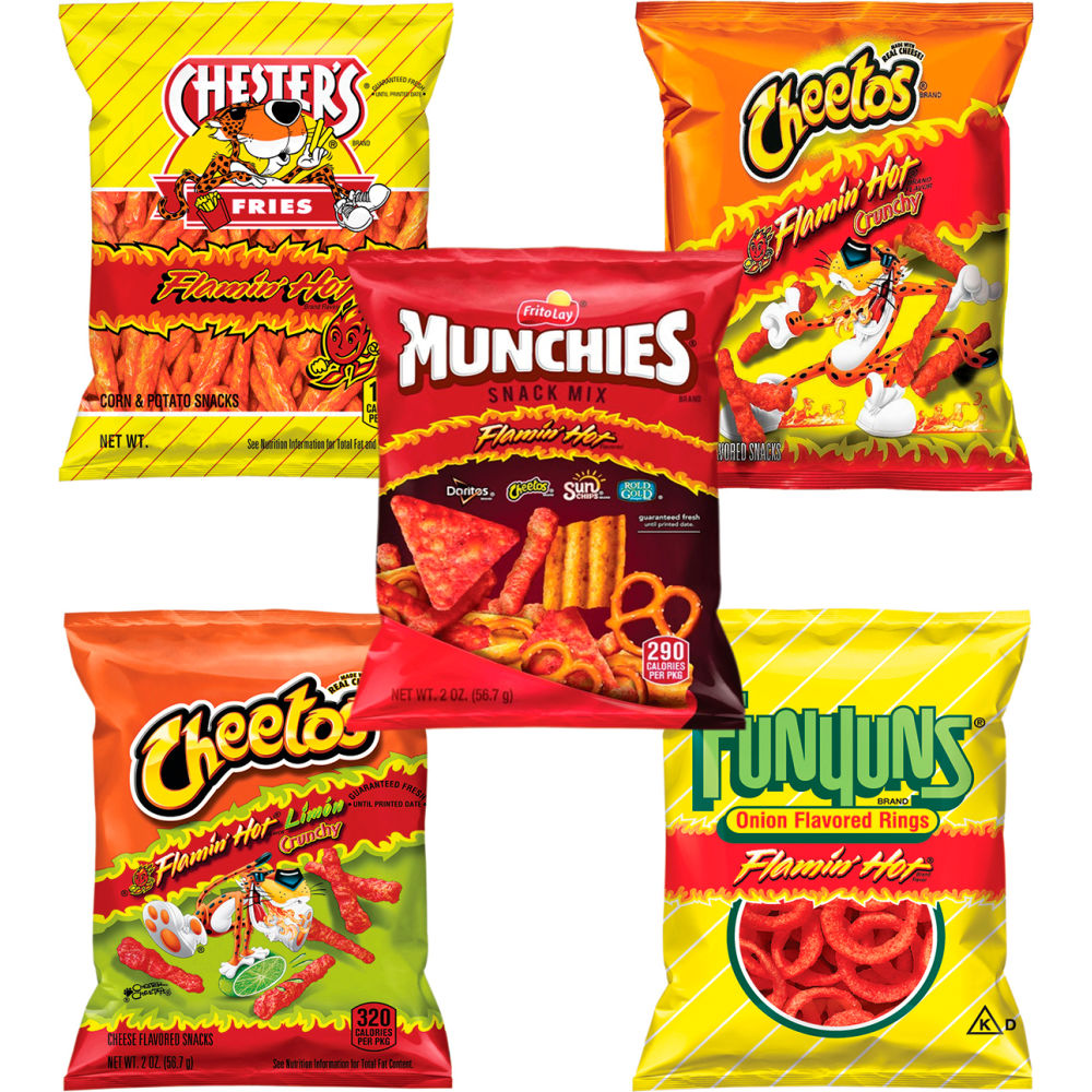 Picture of Green Rabbit Holdings B2946930 Frito Lay Flamin Hot Mix - 30 Count
