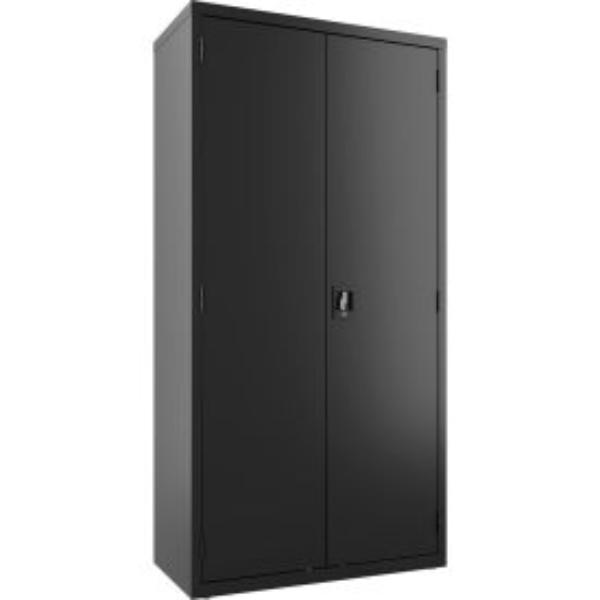 Picture of Hirsh Industries B2372961 Janitorial Cabinet 18 x 36 x 72 in.&#44; Assembled Black