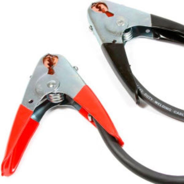 Forney Heavy Duty Battery Jumper Cable 4 AWG 20 ft., Black & Red