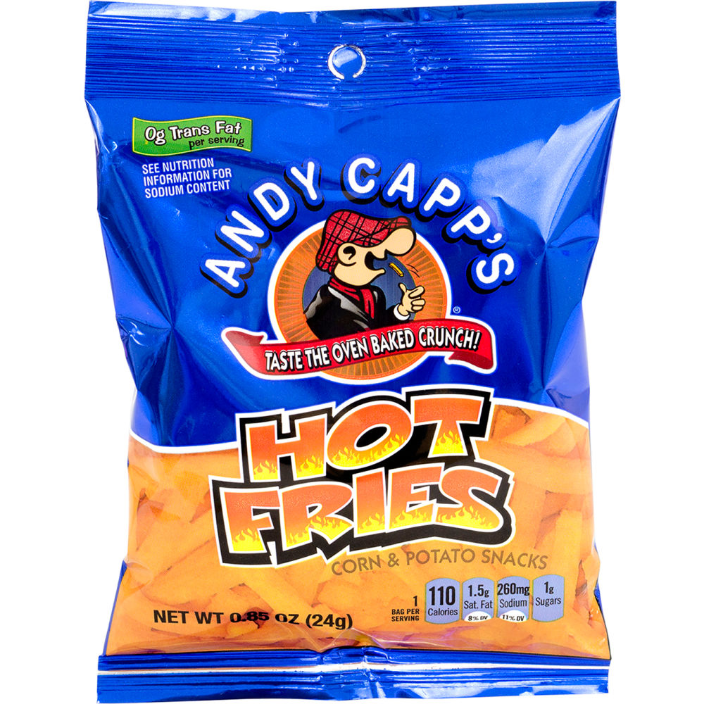 B2946924 Andy Capps Hot Fries - 0.85 oz - 72 Count