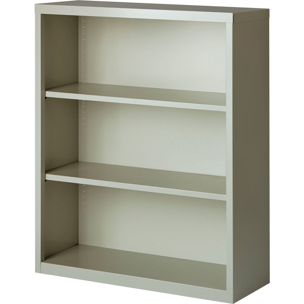 B2248446 Hirsh 3 Shelf Bookcase - 34.5 x 13 x 42 in., Gray