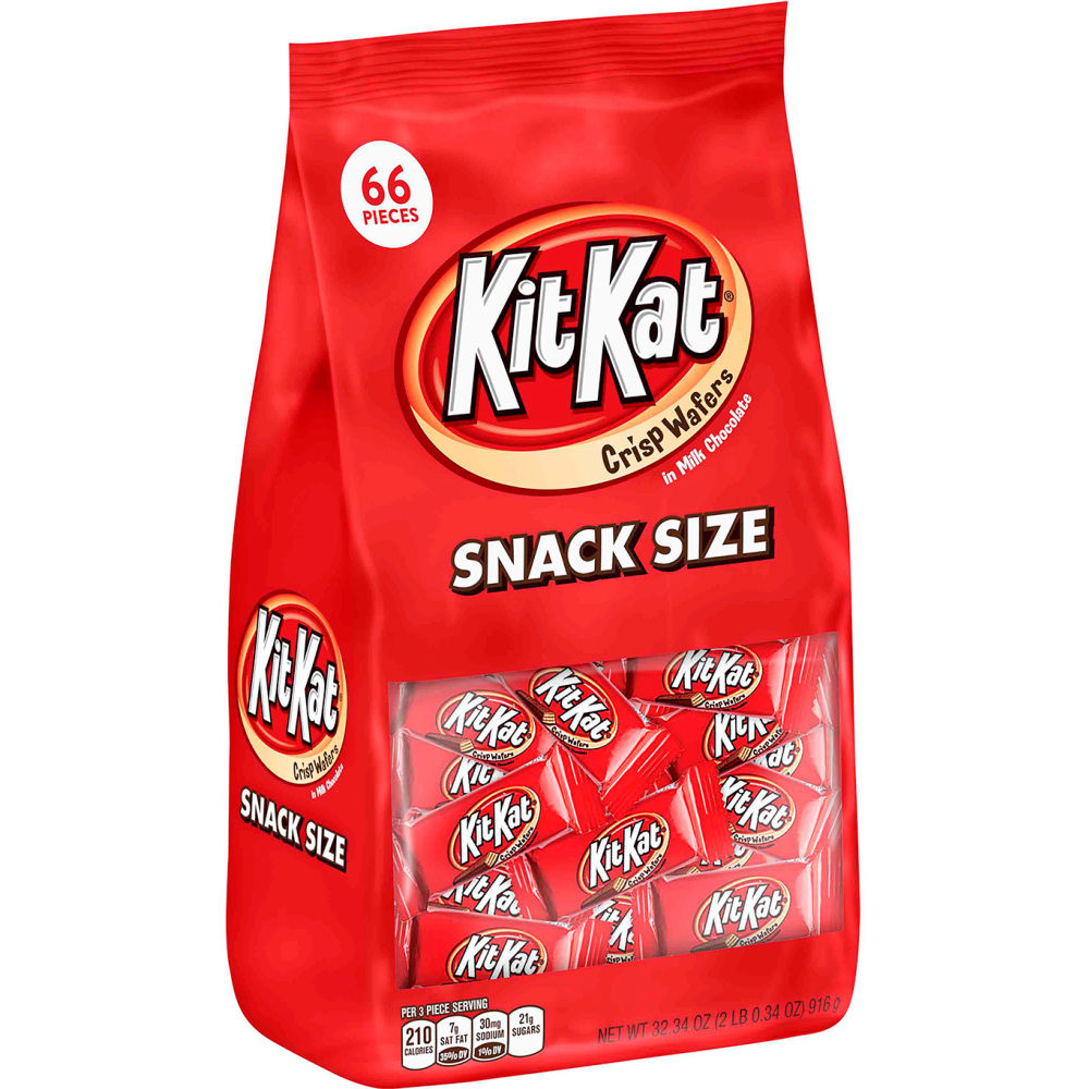 Picture of Green Rabbit Holdings B2946854 Kit Kat Snack Size Wafer Bars - 32.34 oz