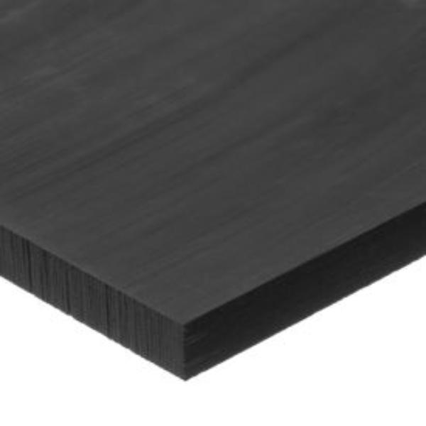 Picture of USA Sealing B2359462 0.5 x 0.5 x 12 in. UHMW Polyethylene Plastic Bar&#44; Black