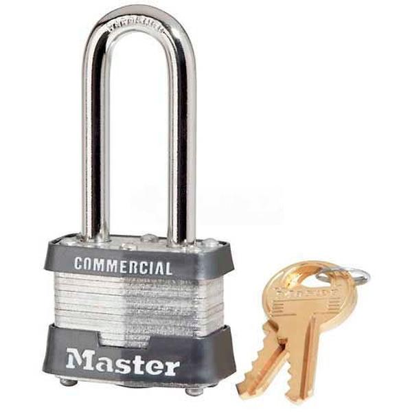 B588810 No.3KALH General Security Laminated Keyed Alike Padlocks - Pack of 6