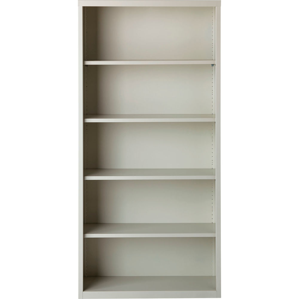 B2248440 Hirsh 5 Shelf Bookcase - 34.5 x 13 x 72 in., Gray