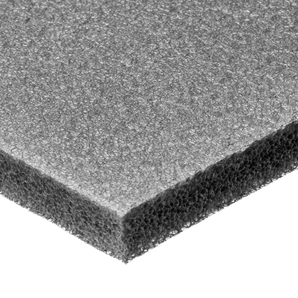 B2308372 Cross-Linked Polyethylene Foam Sheet with Acrylic Adhesive - 0.5 x 24 x 24 in.