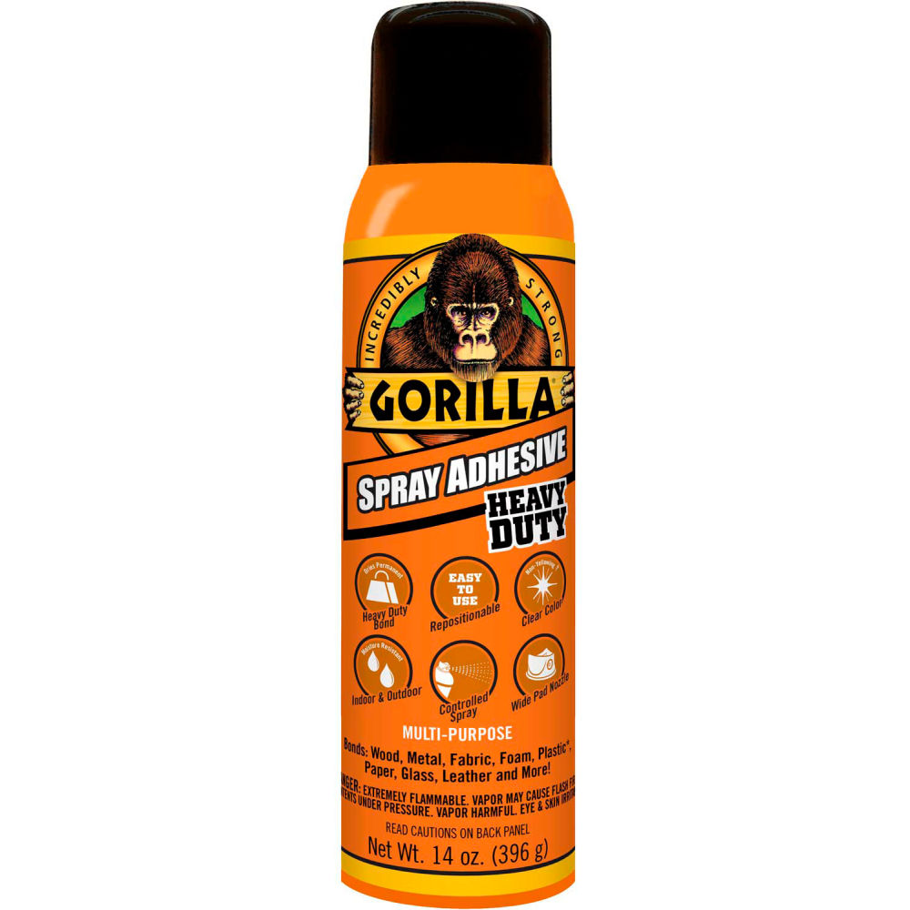B2320820 Spray Adhesive - 14 oz - Pack of 6 - Clear