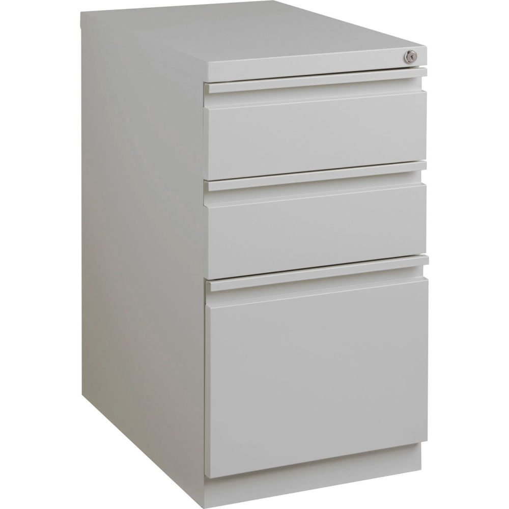 B2265248 20 in. Mobile Pedestal - Box & File - Platinum