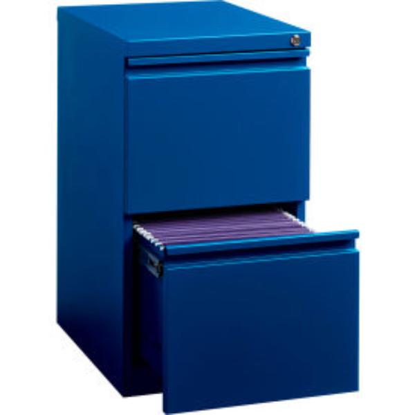 Picture of Hirsh Industries B1509975 20 in. Deep File Mobile Pedestal&#44; Blue