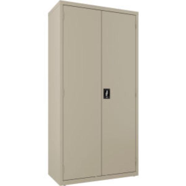 B2372962 Janitorial Cabinet 18 x 36 x 72 in. Assembled Putty