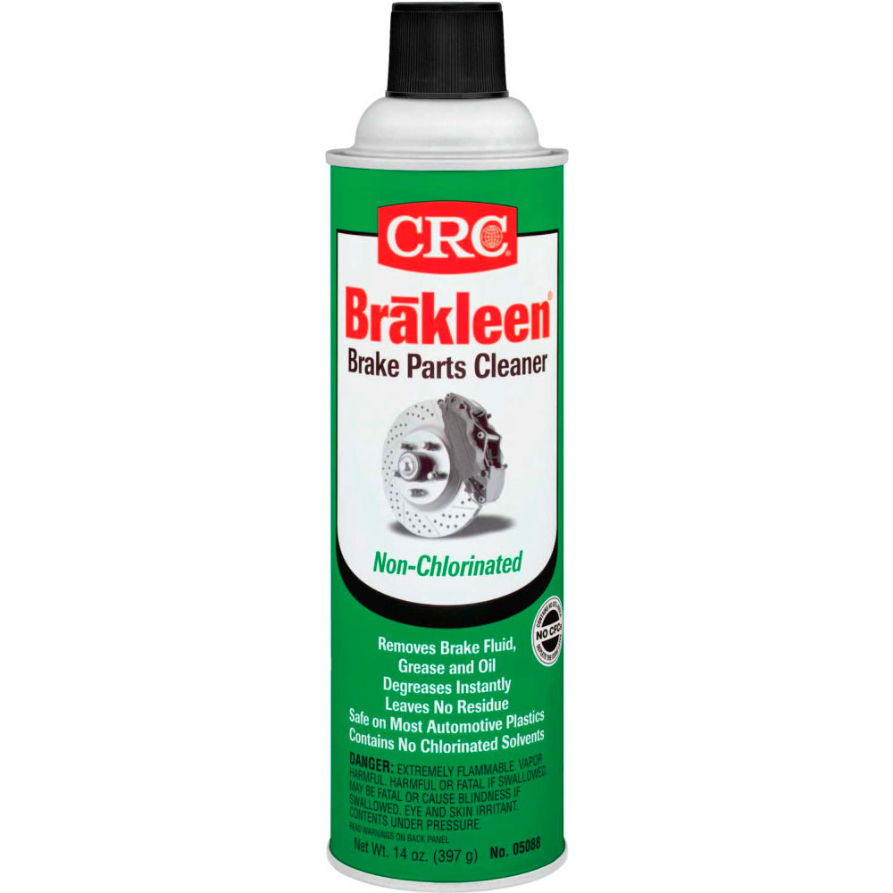 B2277889 Brakleen Non-Chlorinated Brake Parts Cleaners - 14 oz Aerosol Can - 05088 - Pack of 12 - Clear -  CRC INDUSTRIES