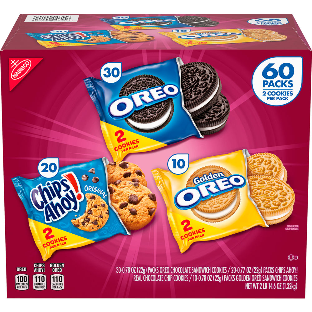 Picture of Green Rabbit Holdings B2946245 Nabisco Cookie Variety - Pack of 2 - 60 Count