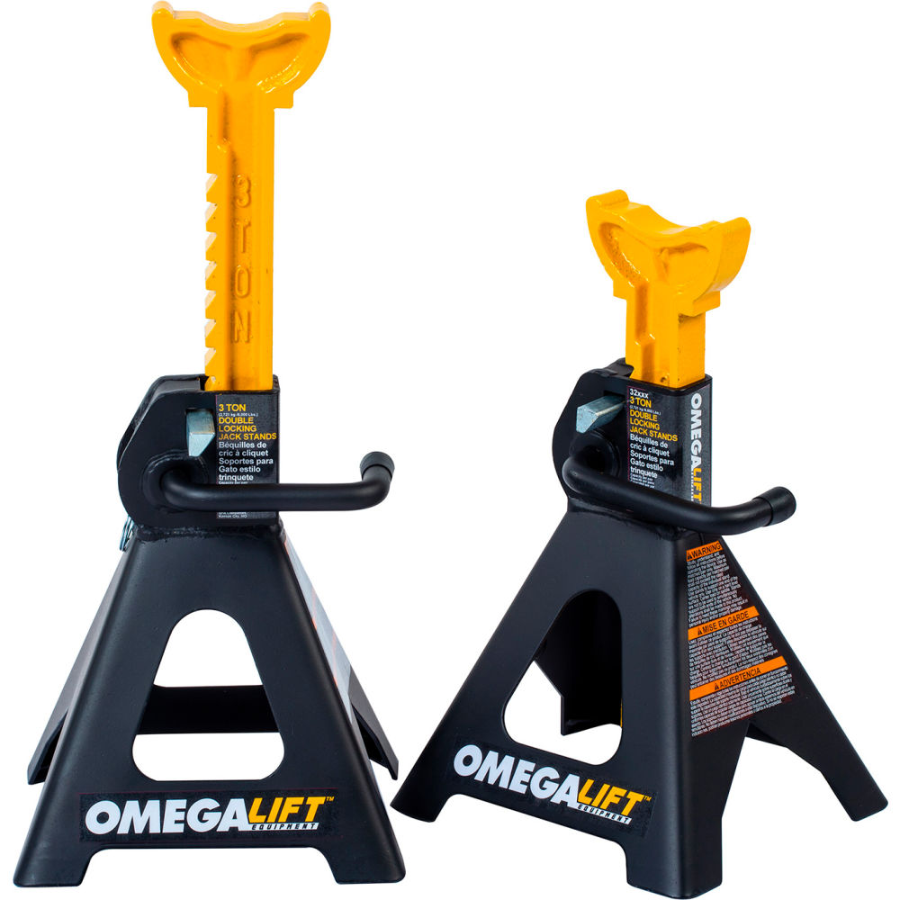 B2378855 Omega Dual Locking Jack Stands - 3 Ton - 32038 - Pack of 2