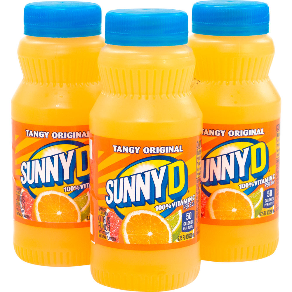 Picture of Green Rabbit Holdings B2946172 6.75 oz Tangy Original Orange Flavored Citrus Punch - 24 Count