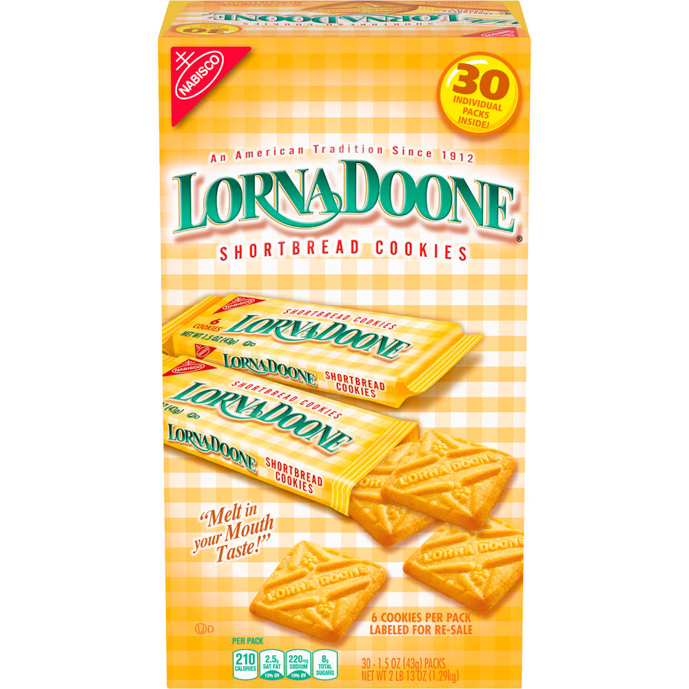 Picture of Green Rabbit Holdings B2946145 Lorna Doone Shortbread Cookies - 1.5 oz - 30 Count
