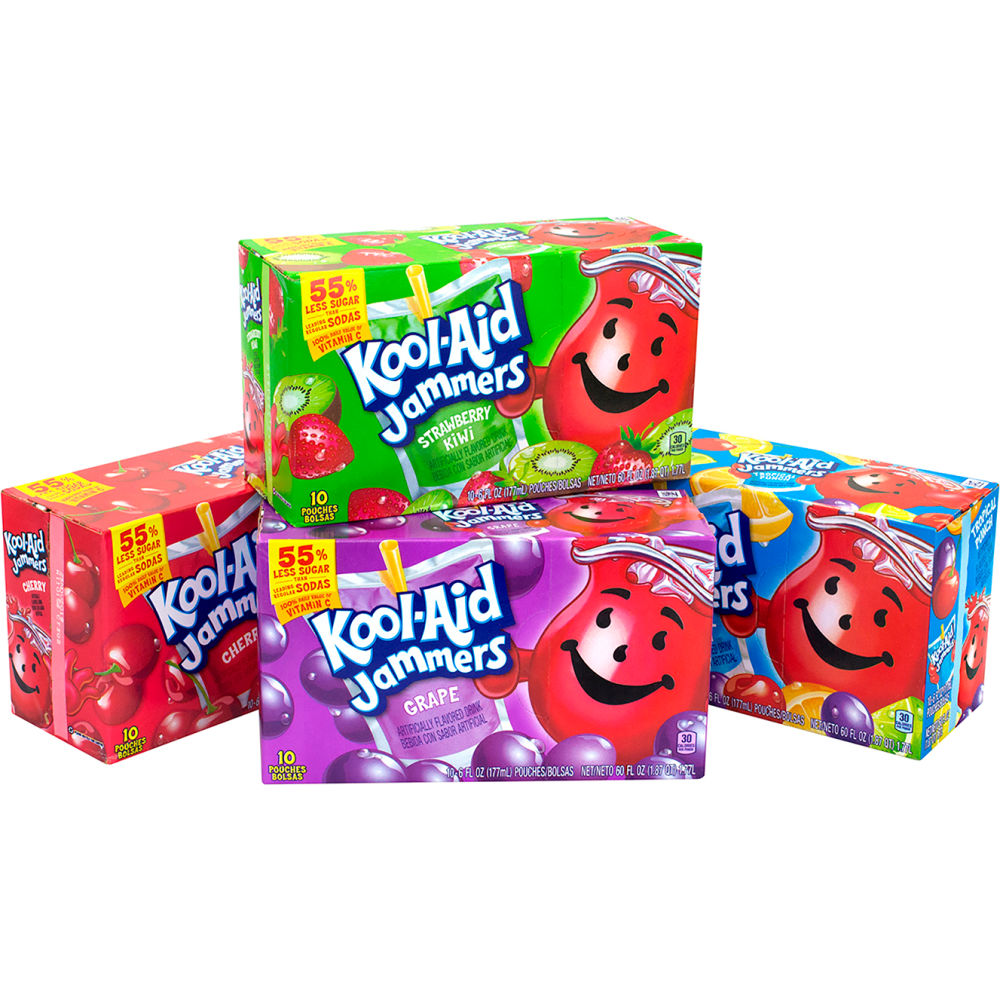 Picture of Green Rabbit Holdings B2946309 6 oz Juice Pouch Variety Pack - 40 Count
