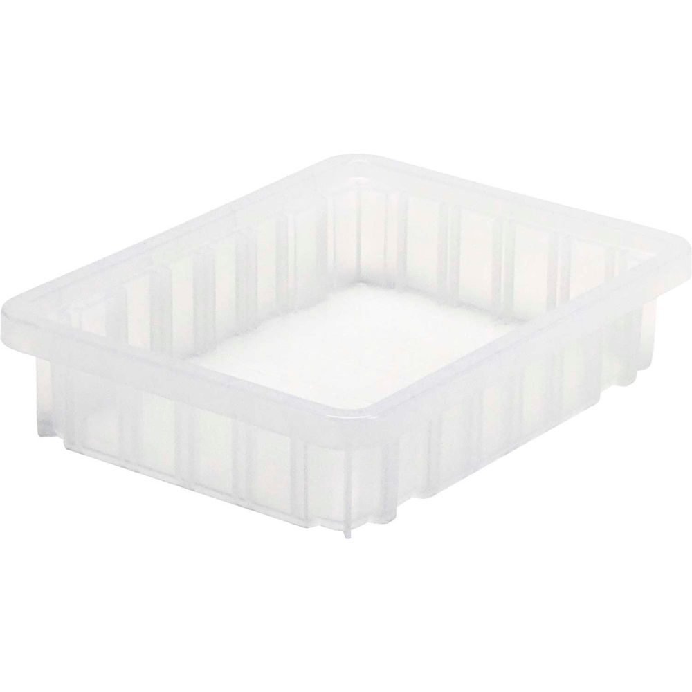 B2777141 Dividable Grid Container - 10.87 x 8.25 x 2.50 in. - Clear - Polyprolylene - Pack of 20