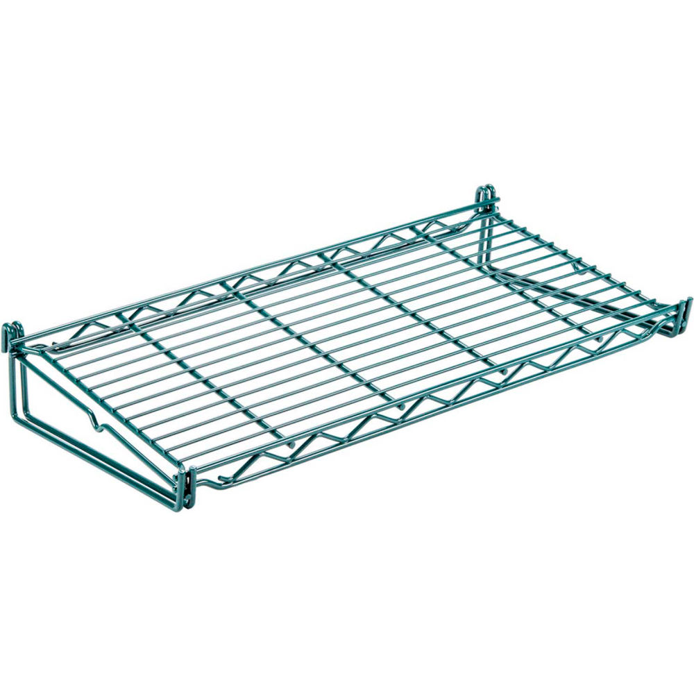 Quantum Food Service SG-S1224P Store Grid Shelf - 24 x 12 x 3 3/4, Green