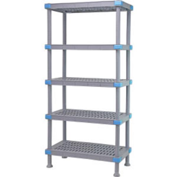 Picture of Quantum Storage Systems B3121523 Shelving Unit - 54 x 24 x 74 in. 5 Open Grid Shelves Dunnage Stand