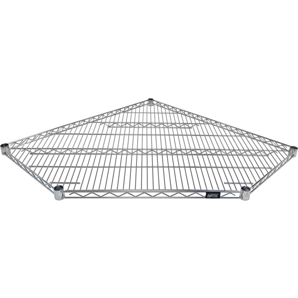 B3079662 Corner Wire Shelf - 36 x 18 in. Chrome All Welded