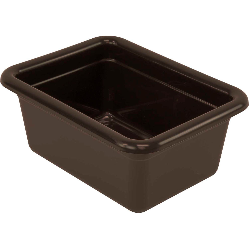 B2956020 Nesting Utility Box 120.6 x 9.06 x 5.12 in. Bus Box - Polypropylene- Brown - Pack of 12