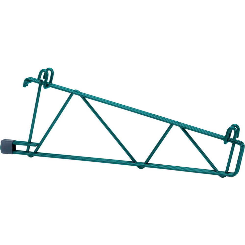 Quantum Food Service SG-CD21P 21 Store Grid Double Shelf Mount Bracket - Green