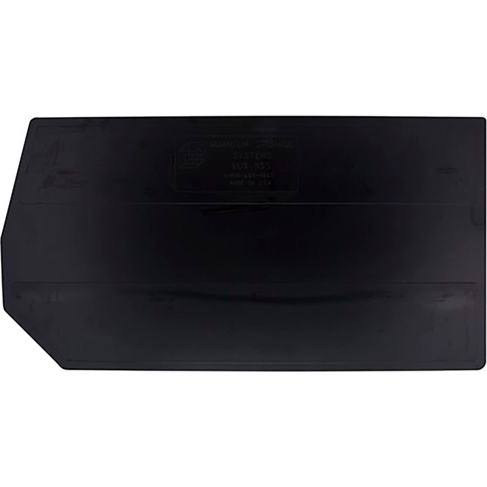 B2777131 QUS957 Divider for 24 in. Hulk Container - Black - Polyethylene - Pack of 6