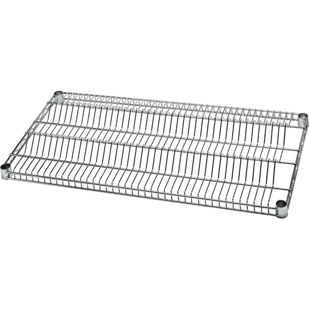 B3079670 40 Reel Wire Shelf 36 x 18 in. Chrome All Welded