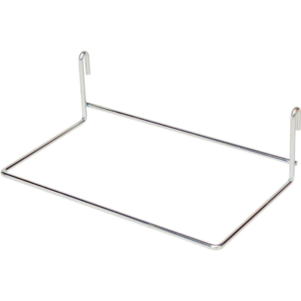 Quantum Food Service SG-HFF Store Grid Hanging File Folder - 12 1/4 x 6, Chrome, Silver