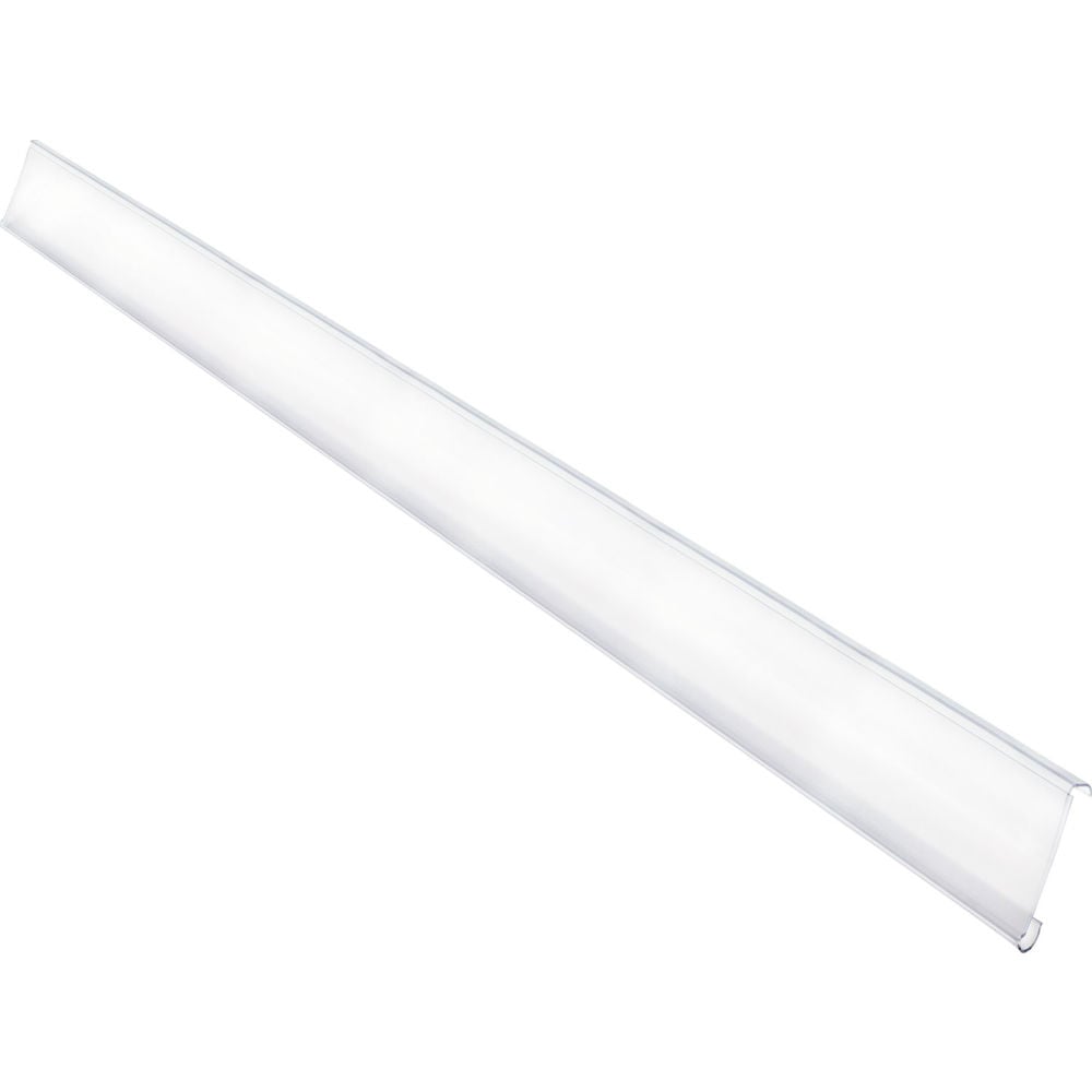B3149300 44 in. Label Holder for Stacking & Post Baskets, Clear