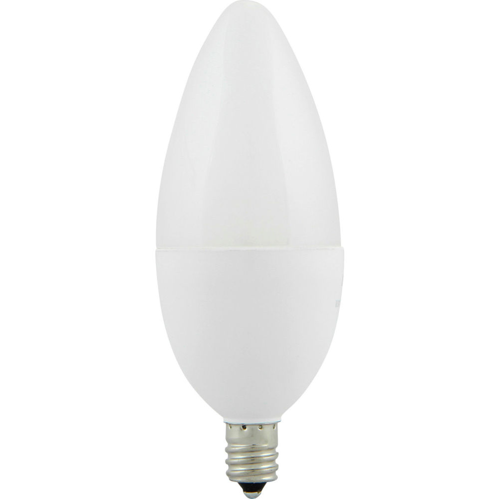 LED B11 Bulb - Frosted Torpedo Tip - 120V 7W - Cool White