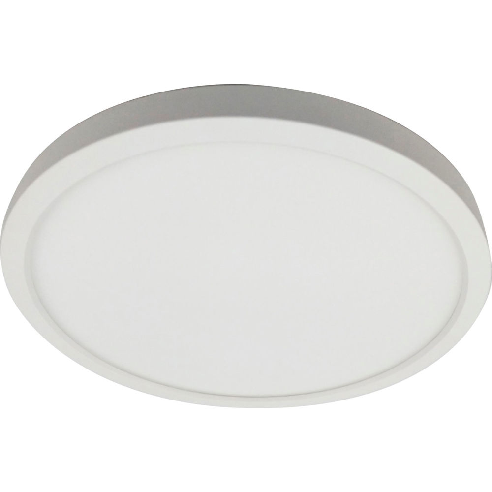 LED Round Mini Panel Light Fixture - White - 9 in. - Dimmable & Color Tunable
