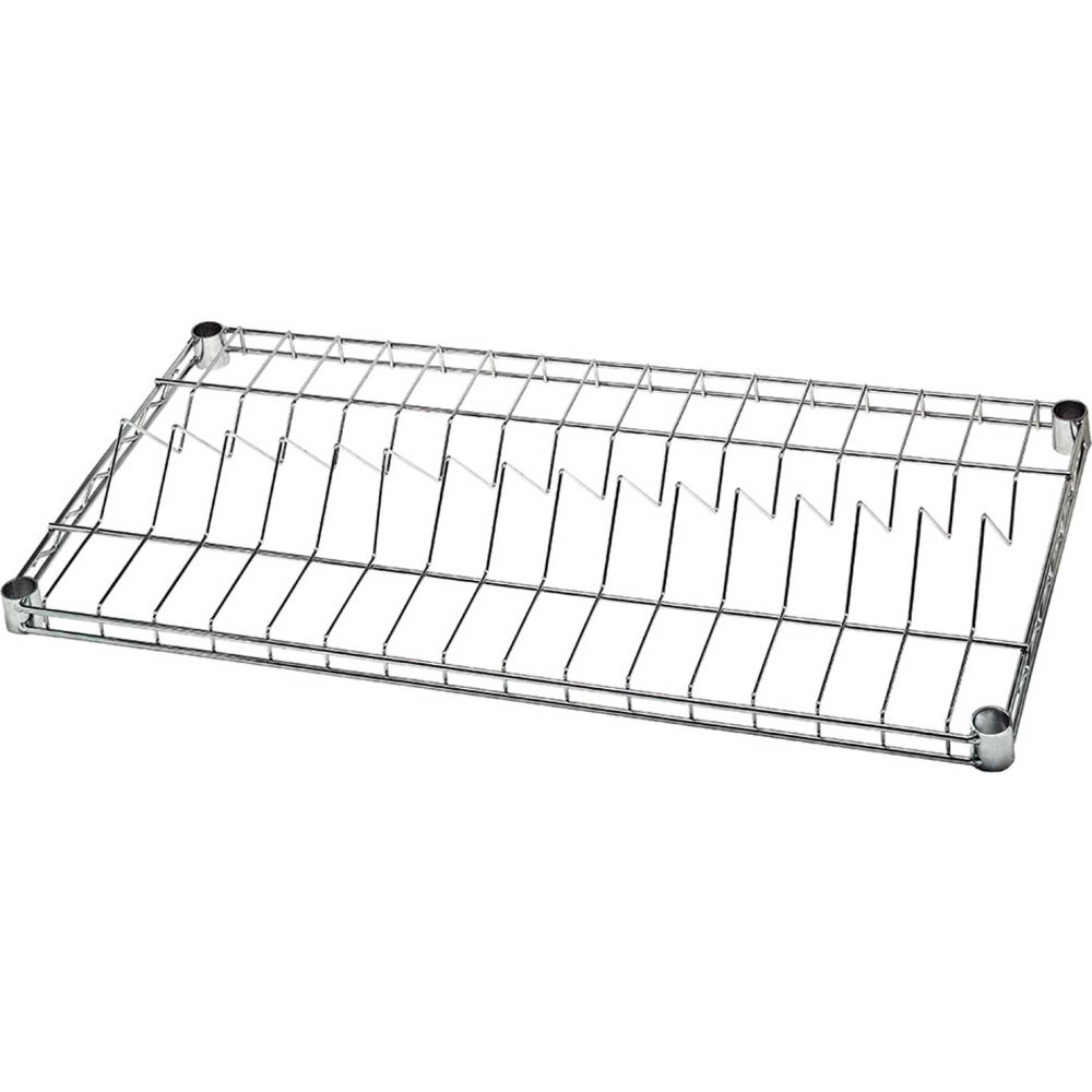 B3079669 16 Reel Wire Shelf 36 x 18 in. Chrome All Welded