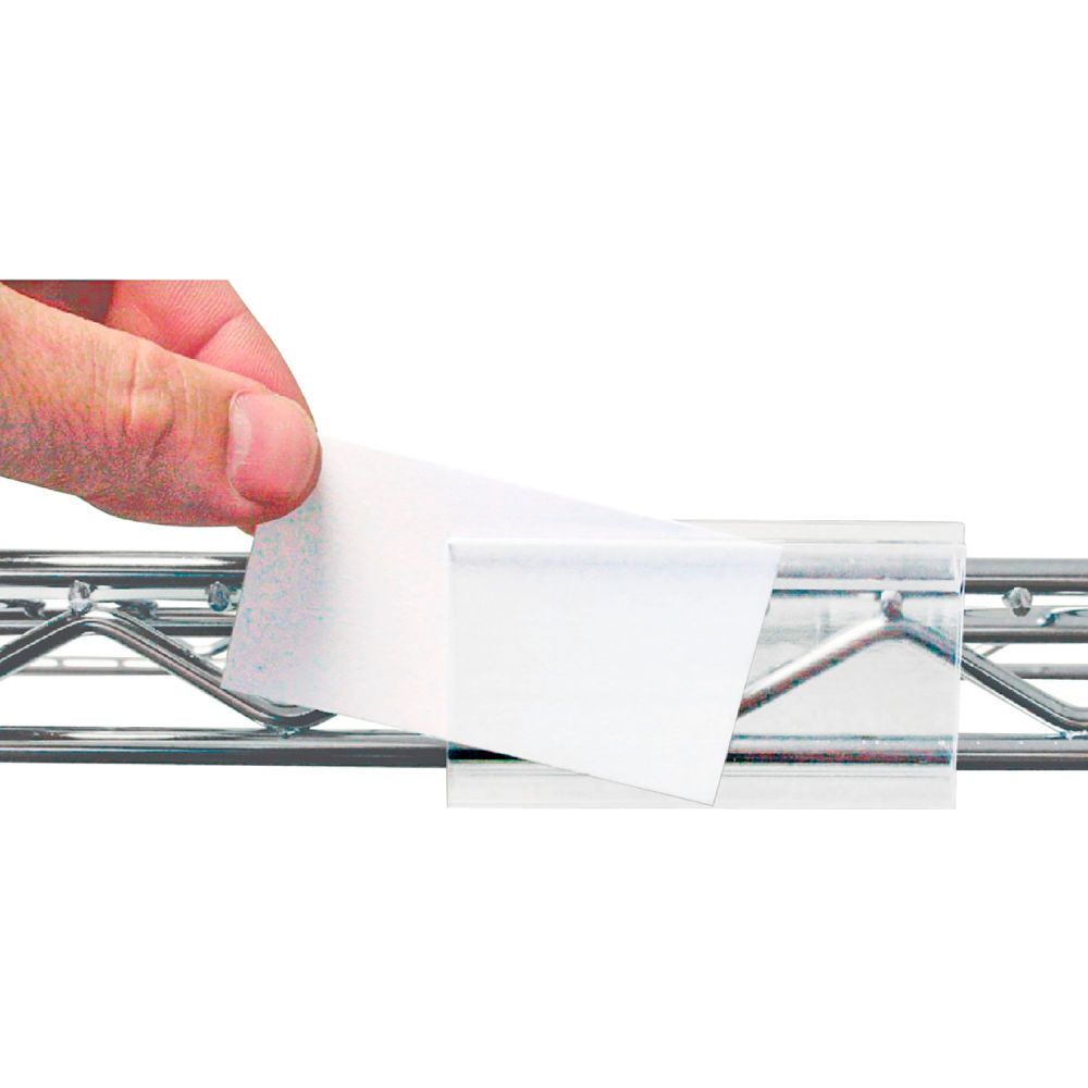 B3149345 3 x 1.25 in. Laser & Inkjet Label Insert, Clear - 48 Labels - 3 Sheets per Pack