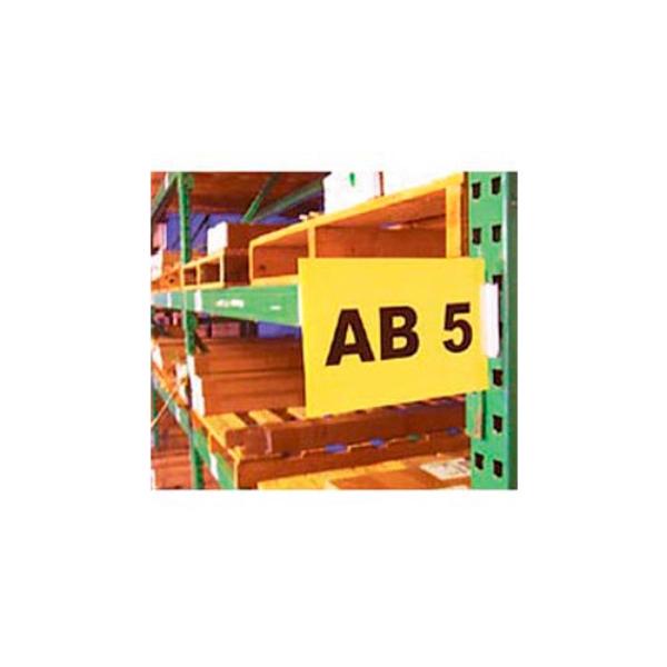 5111909 8.5 x 11 in. Aisle Signage Kit, Yellow - 10 Piece