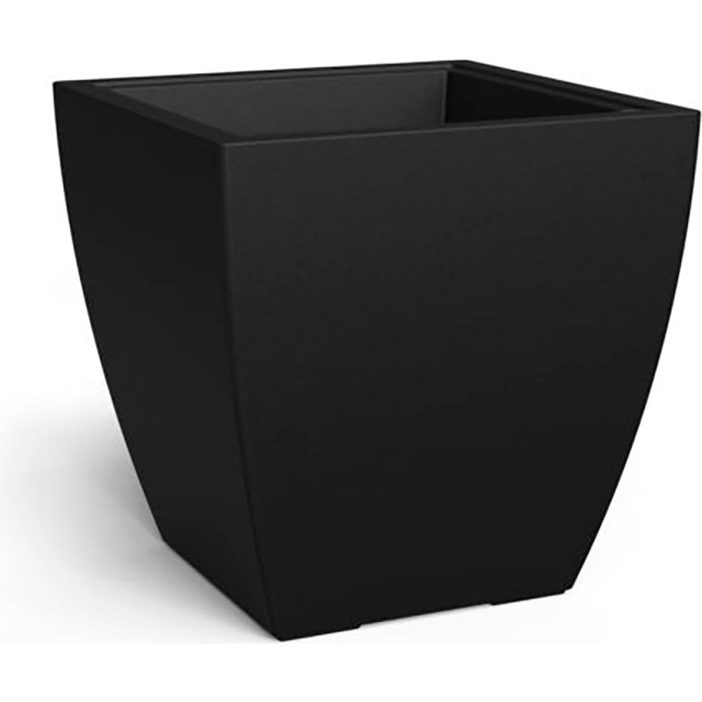 B2672902 Mayne Kobi 24 x 24 in. Square Planter - Black
