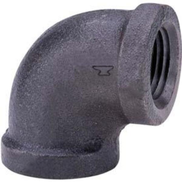 B453293 Anvil 0.5 in. Black Malleable 90 Elbow