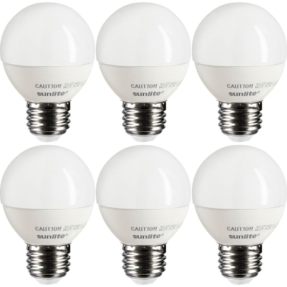 B3137303 LED G16 Bulb - 120V 7W 500 Lumens Medium Screw Base 2700K , Warm White - Pack of 6
