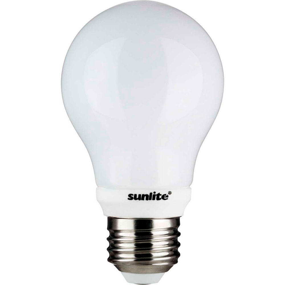 B1891421 Sunlite 80204-SU A19-5W-BL-WW BLINK 5W 5 Watt Blinking LED A Type Bulb, Warm White - Pack of 12