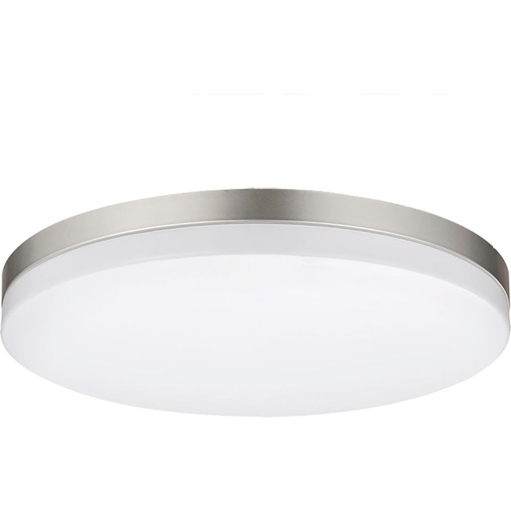 LED Slim Flushmount Light Fixture - White - 10 in. - Adjustable Color Temperature
