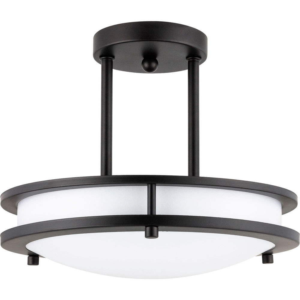 LED 12" Dual Band Ceiling Light Fixture Decorative Semi-Flush Mount 3 CCT 3000K 4000K 5000K