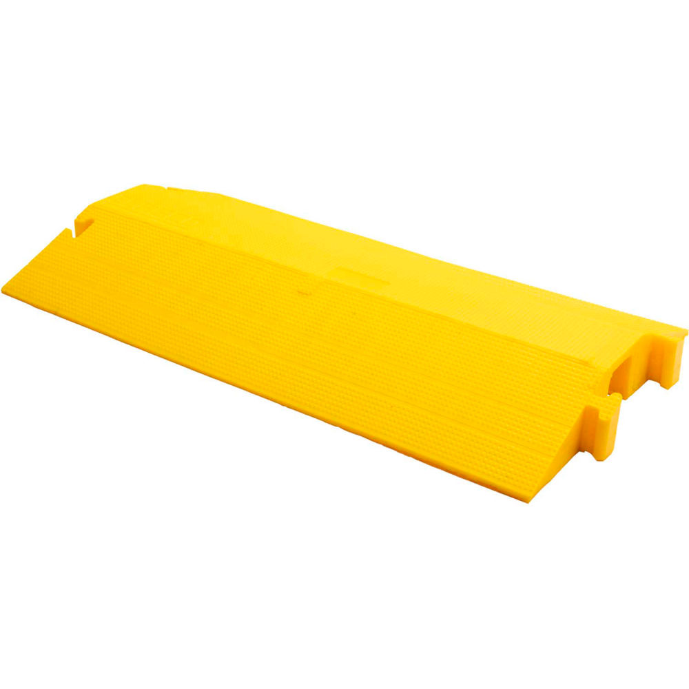 Picture of Elasco Products B2352564 Single Channel Drop Over - 3 x 3 in. - Yellow ED3310-Y