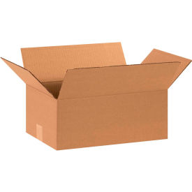 Global Industrial B39645 Cardboard Corrugated Boxes - 15 x 10 x 6 in., Kraft - Pack of 25