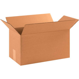 Global Industrial BP2780 Long Cardboard Corrugated Boxes - 17 x 9 x 9 in., Kraft - Pack of 25
